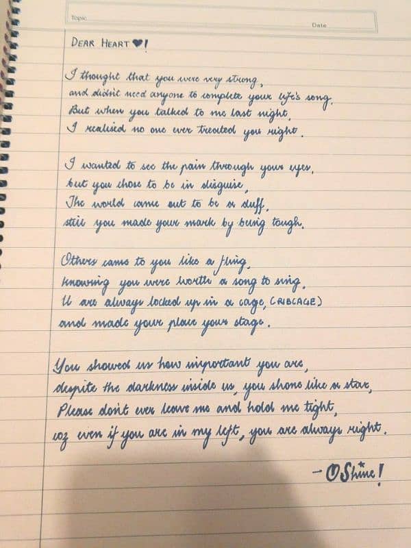 contant writing 2