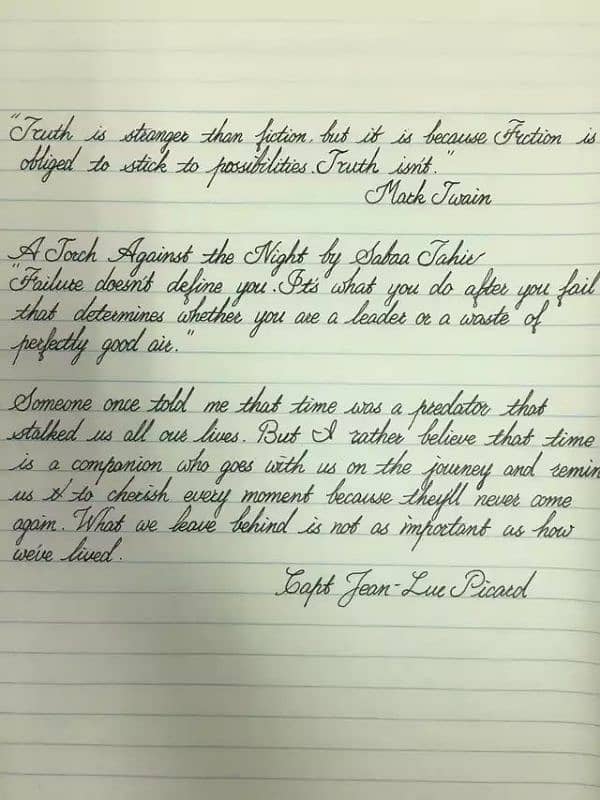 contant writing 5