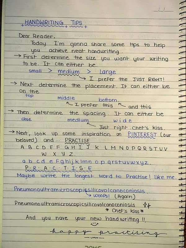 contant writing 7