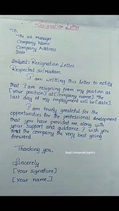 contant writing 11