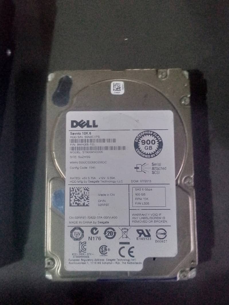 900GB 2.5" 10K SAS Disk Drive 1