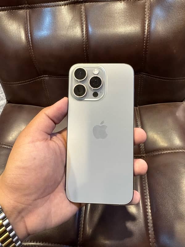 iphone 15 pro max dual physical natural titanium colour non pta 0
