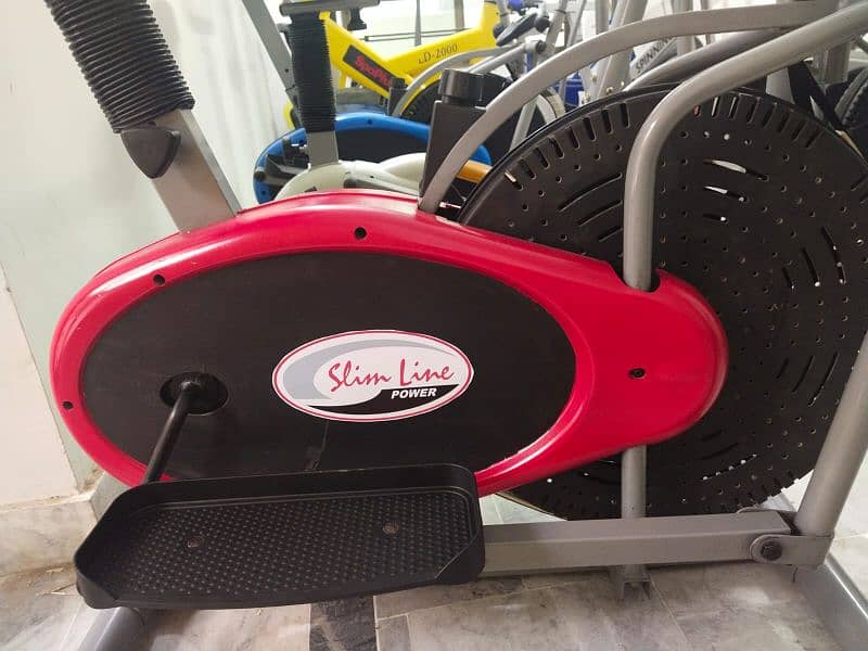 exercise cycle elliptical machine cross trainer magnetic upright bike 5