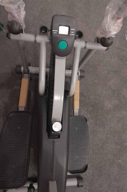 exercise cycle elliptical machine cross trainer magnetic upright bike 14