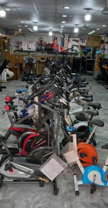 exercise cycle elliptical machine cross trainer magnetic upright bike 17