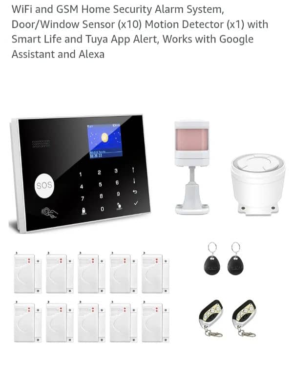 WIFI and GSM Home Security Alarm System 3