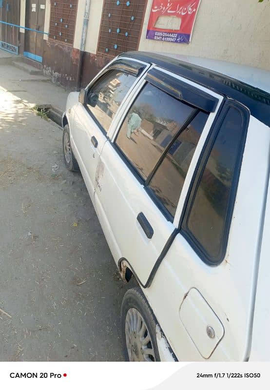 Suzuki Mehran 1991 alloy rim total new engine good feul average 4