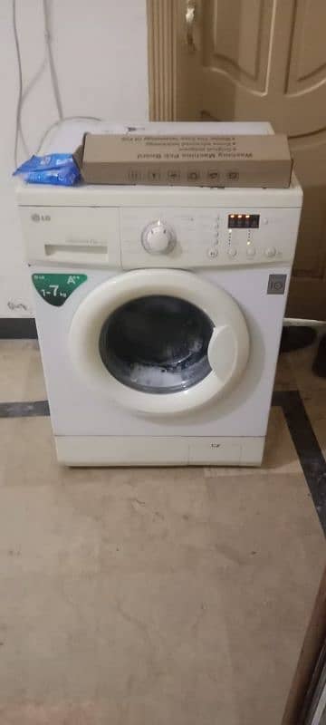 LG front load fully auto washing machine 1