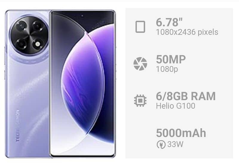 Techno camon 30s 8/256 10/10 0