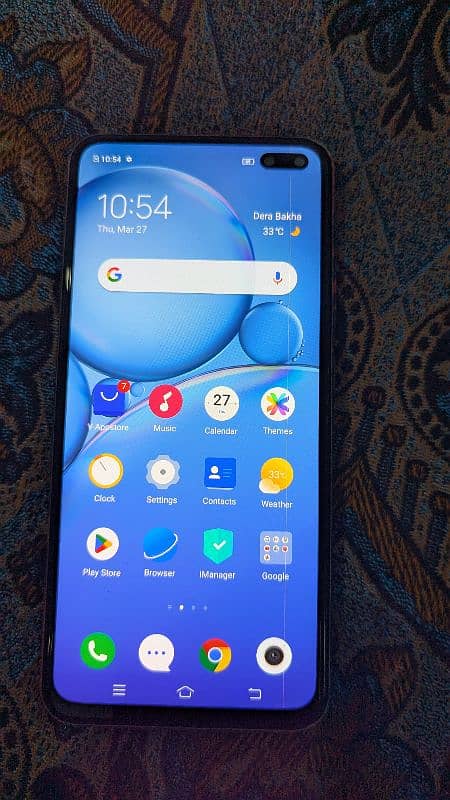 Vivo V19 For urgent sale Line in panel Snapdragon 712 Fast Charger 7