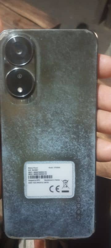all mobile okay no fault opening box mobile oppo A78 12gb/256memery 2