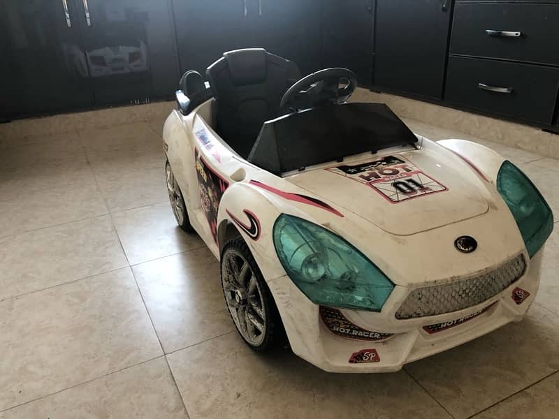 kids car battery not working one tire broken s 1