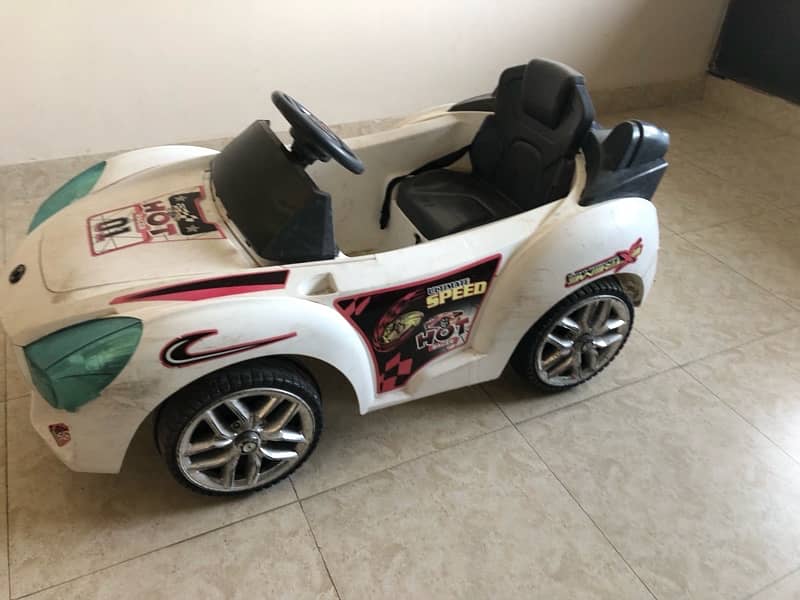 kids car battery not working one tire broken s 2