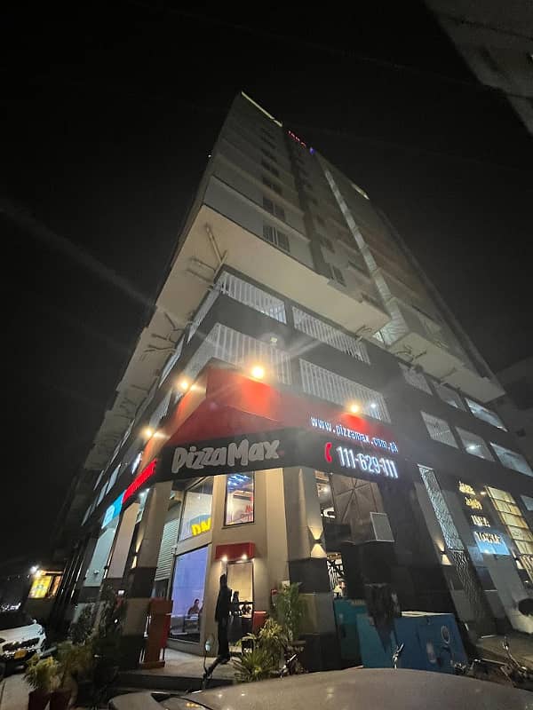 Flat Available For Rent 2 Bed DD Isra Tower 1