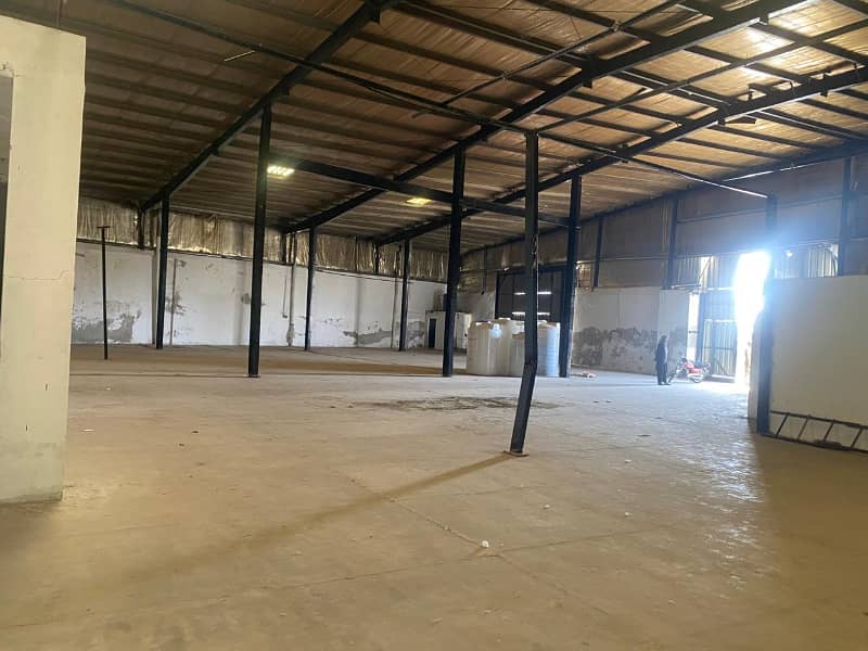 5 Kanal Modern Factory Space for Rent Quaid-e-Azam Industrial Area 2