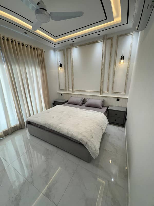 Brand New 5-Marla Fully Furnished Bungalow with 3-Bedrooms, Attached Baths, and Servant Quarters for Rent in DHA Phase 9-Town Ideal Location and Easy Deal with Wall Green Realtors 5