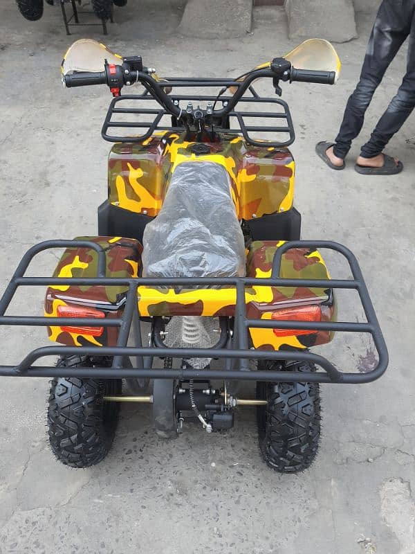 Jeep Atv quad 4 wheels 70cc dubai imports deliver all Pakistan 3