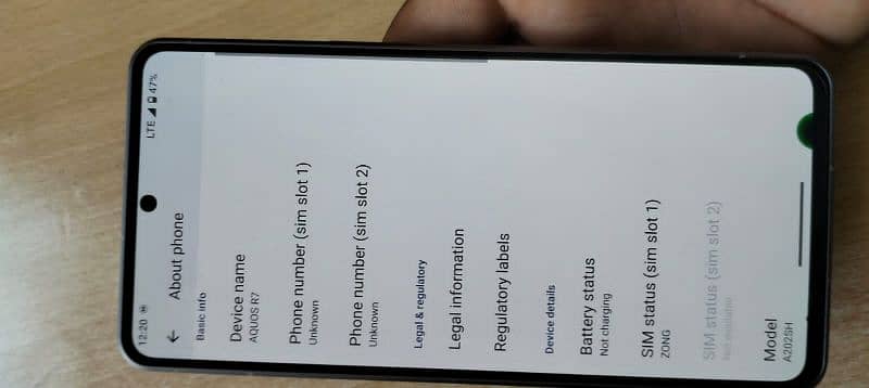 aquos r7 exchange possible 2