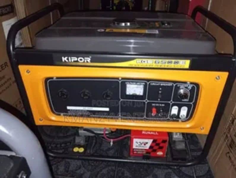 kipor generator 9/10 condition like new demand 60 k 0