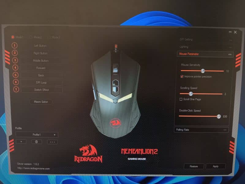 Redragon M602-1 Gaming Mouse 3