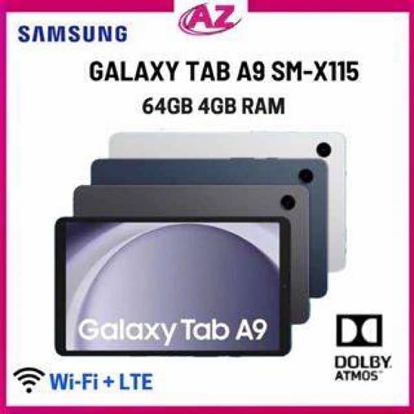 Samsung Tablet A9 with SIM (X115) New 4