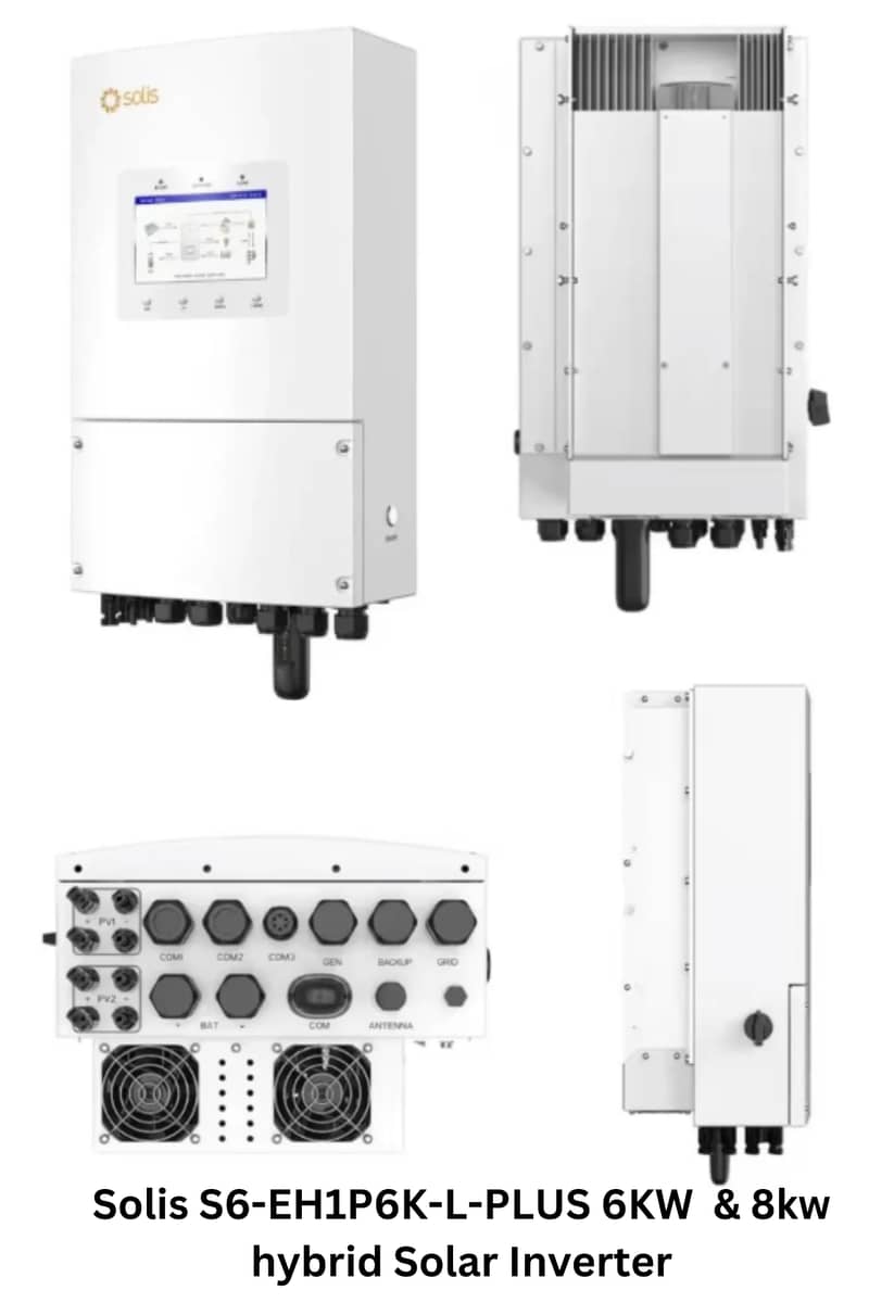 Solis S6-EH1P6K-L-PLUS 6KW hybrid Solar Inverter 2025 Model 2