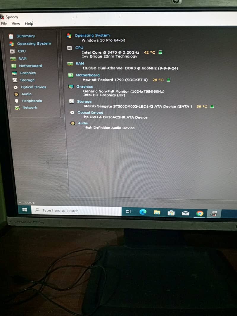 HP Intel Core i5 3470 (3rd gen) 6