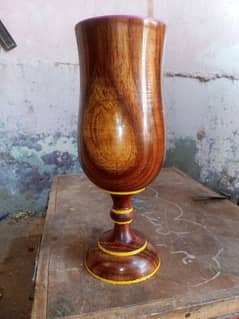 Elegant Wooden Glass in Sheesham – Best for Home & Gifts