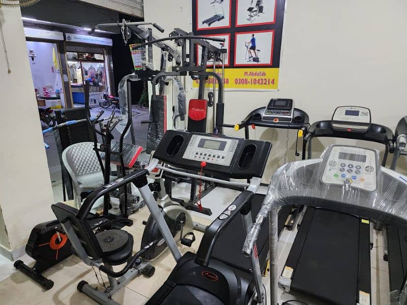 treadmill 0308-1043214/ home gym / elliptical/ exercise bikss 2