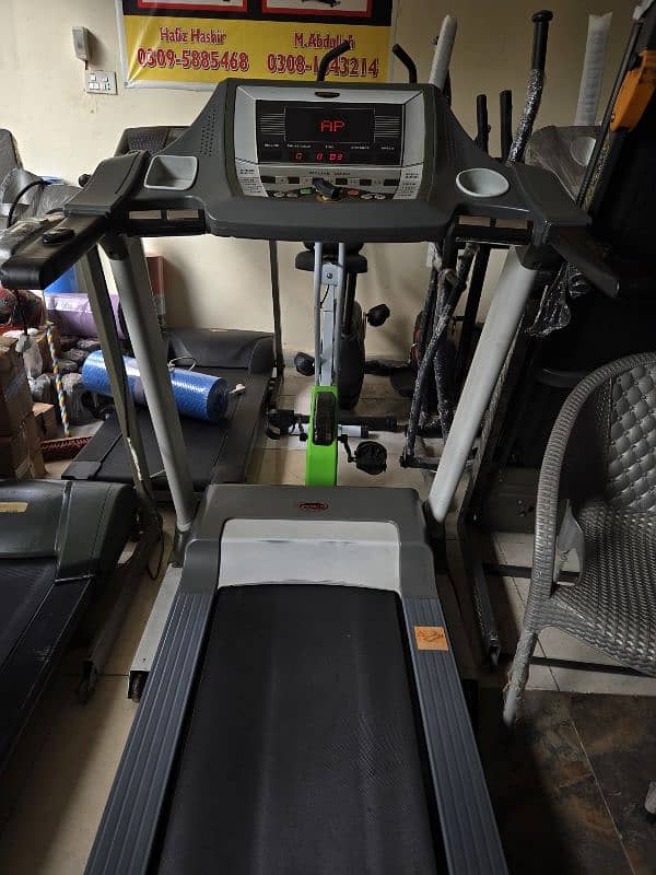 treadmill 0308-1043214/ home gym / elliptical/ exercise bikss 11