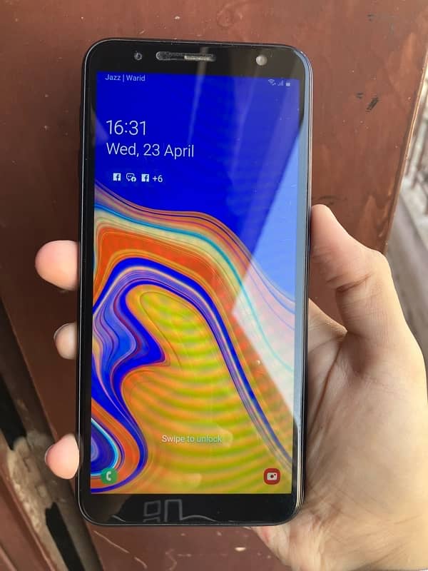 samsung j6 plus pta approved 3/32gb 2