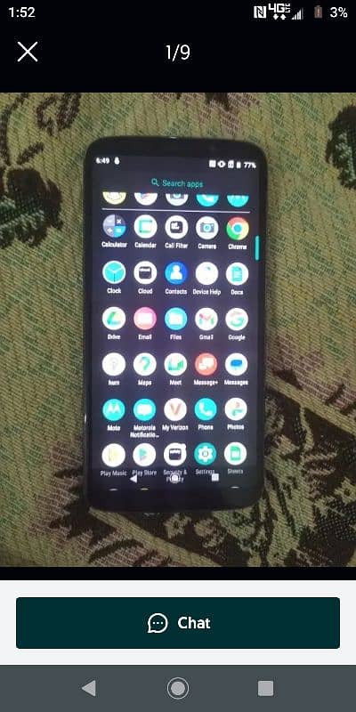 Moto z3 single sim approved 4/64 0