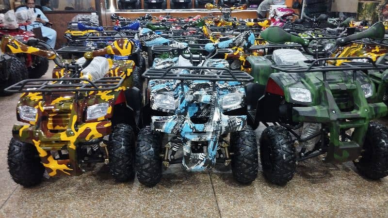 Full recondition Square  light jeep model 110cc ATV Quad Bike 0