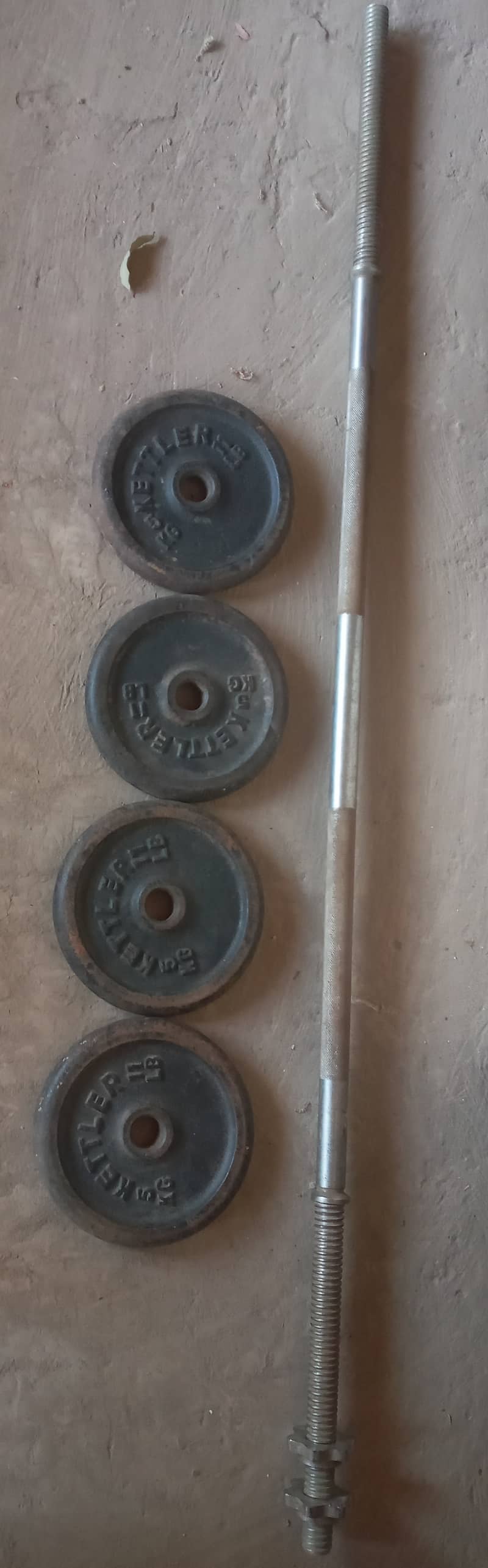 Kettler Barbell and Gold Gym's dumbbells for sale 0