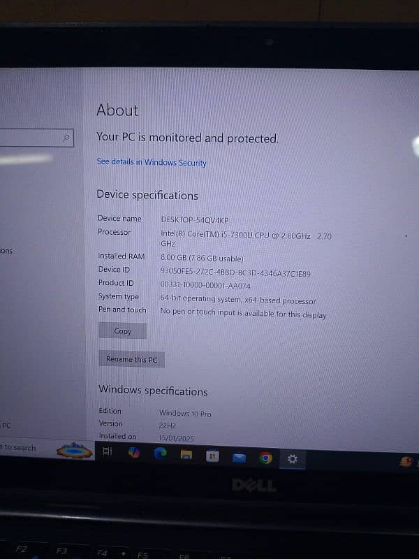 i5.7th Generation . Dell Latitude 7480 5