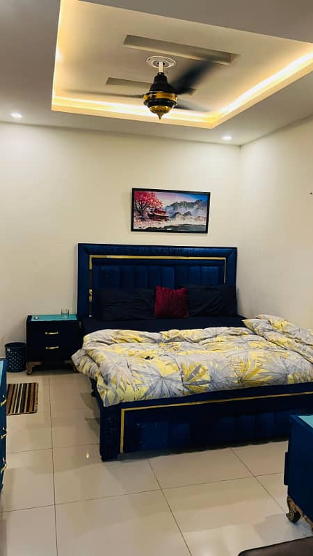 One bedroom fully furnished for short term weekly long term for rent 9