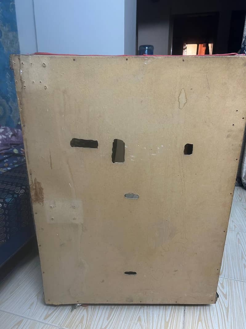 Bookshelf with glass door-used 2