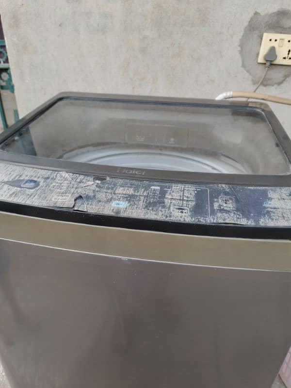 Haier fully automatic 12 kg washing machine 6