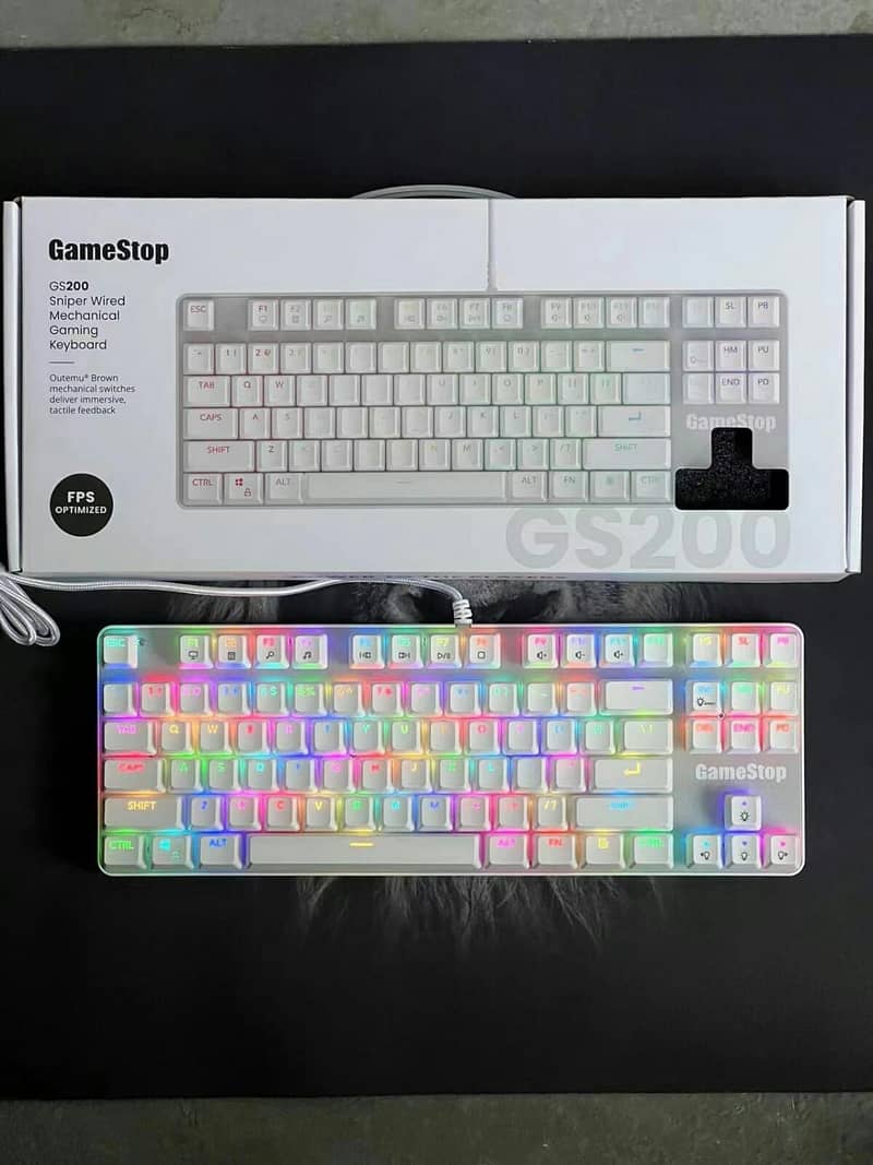 GAMESTOP MACHANICAL GAMING KEYBOARD FOR SALE 0