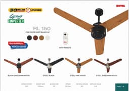Fans/ Royal Fan / Celling Fans / best quality Fan / Inverter fan