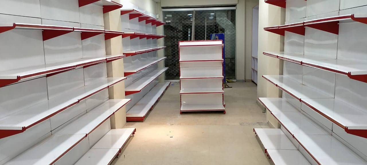 Racks/ Pharmacy rack/ Super store rack/ wharehouse rack/wall rack used 7