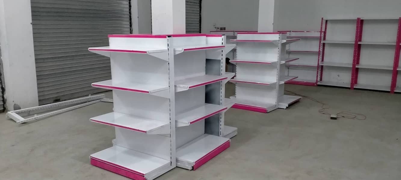 Racks/ Pharmacy rack/ Super store rack/ wharehouse rack/wall rack used 8