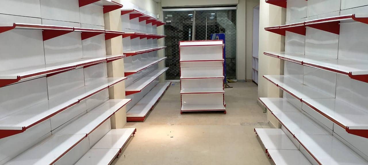 Super store racks/ wall rack/ Gondola Rack/ Cash Counter 5