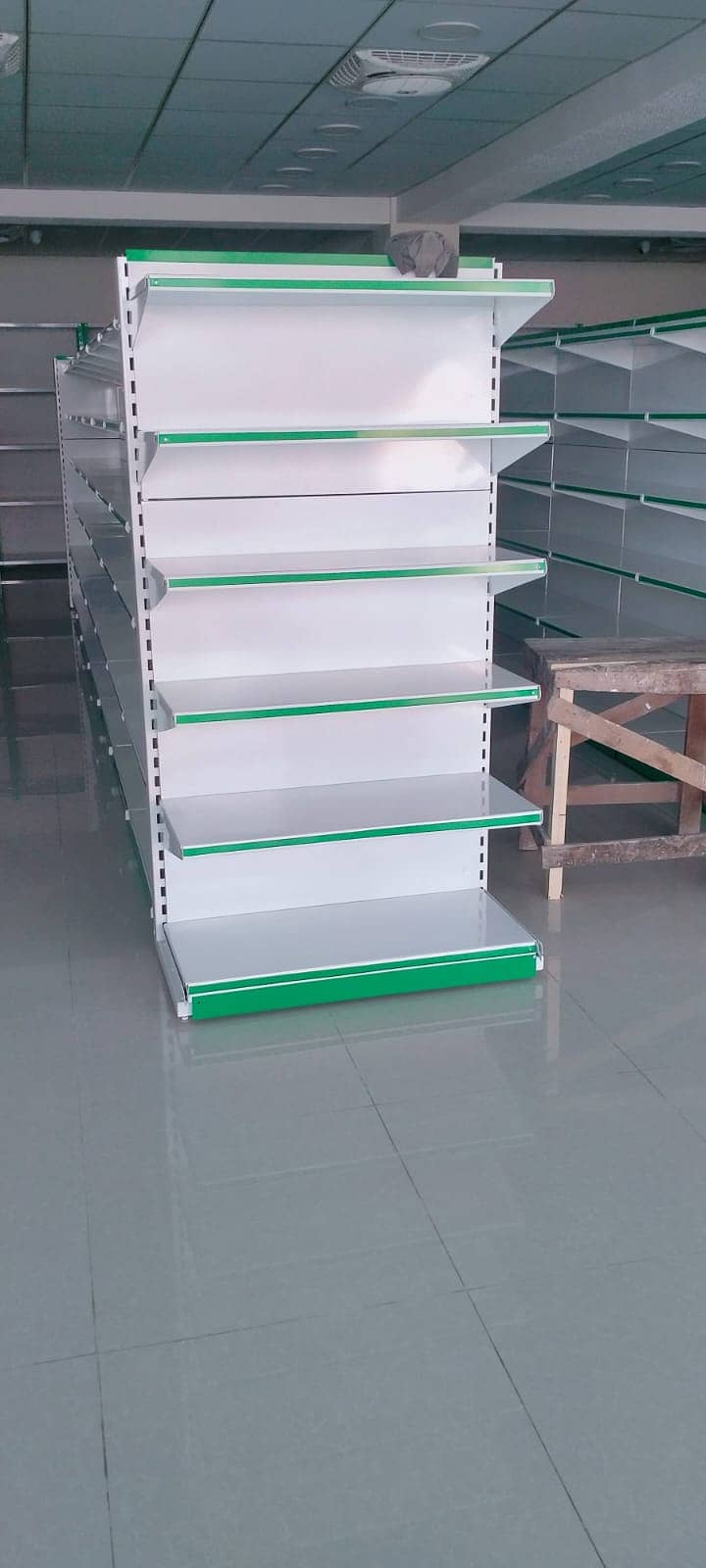 Super store racks/ wall rack/ Gondola Rack/ Cash Counter 19