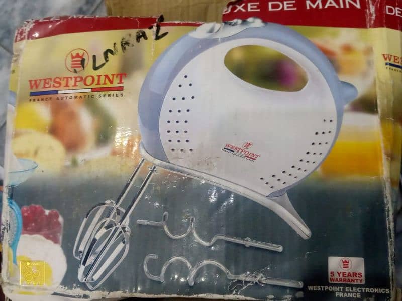 westpoint Hand Beeter Cake maker pizza dough maker blender 0
