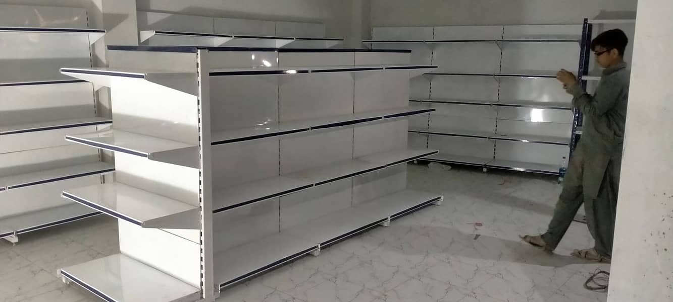 New/Used wall rack/ Store Rack/ Cash Counter/ Shopping Trolley/ Basket 12