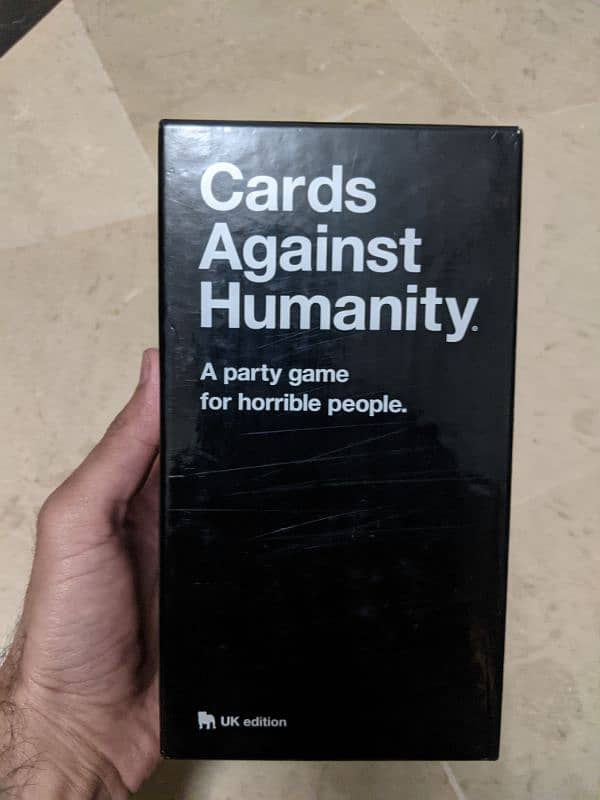 Cards against humanity playing cards game. 0