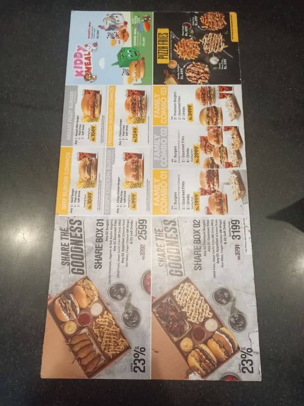burger O clock SMCHS branch staff need 0