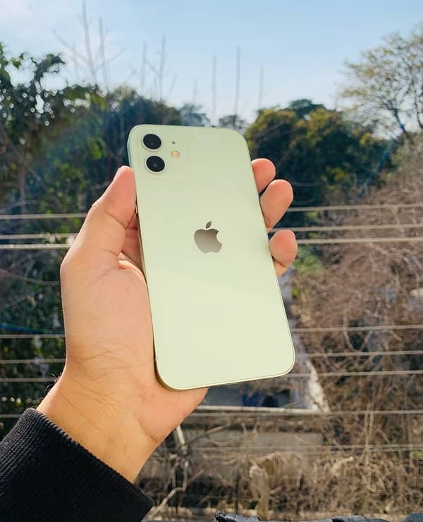 IPhone 12 128GB Green PTA approved 10/10 100 Health 0
