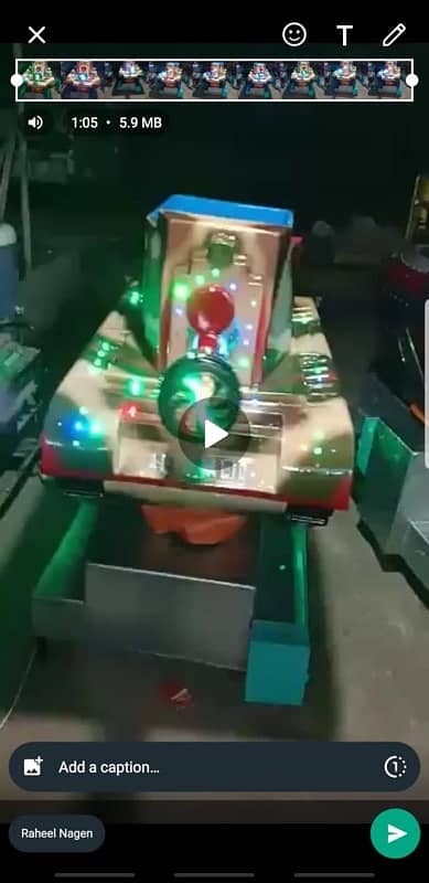 jumping castle / token ride / slide / jhuly / kiddi ride / kids / tram 2